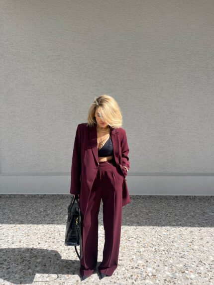 Bordo Oversize Takım